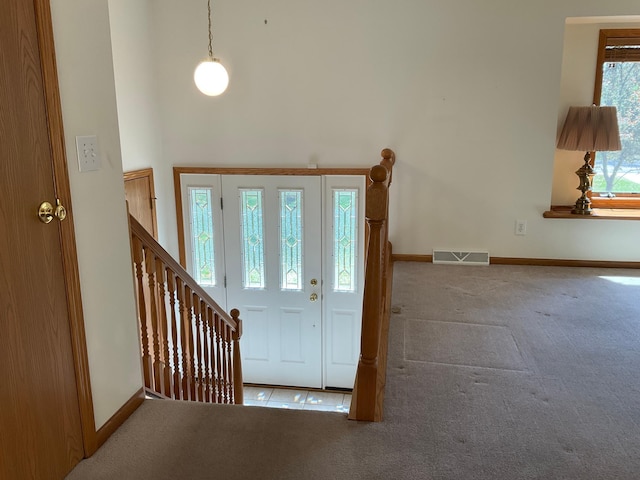 14289 Memorywood Dr, Baxter, MN 56425 - carpeted entryway with baseboards