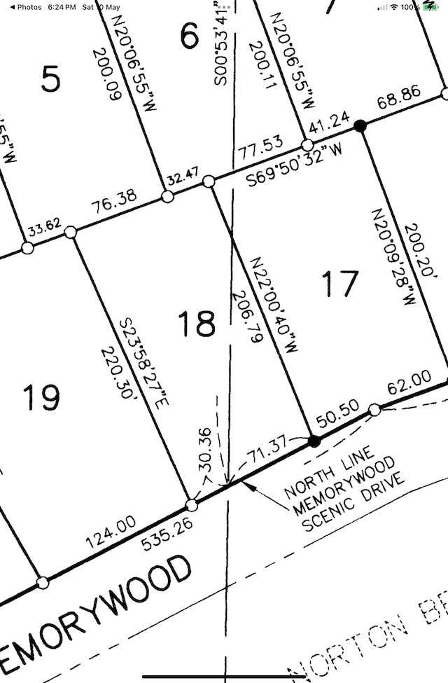 14289 Memorywood Dr, Baxter, MN 56425 - map showing property parcels