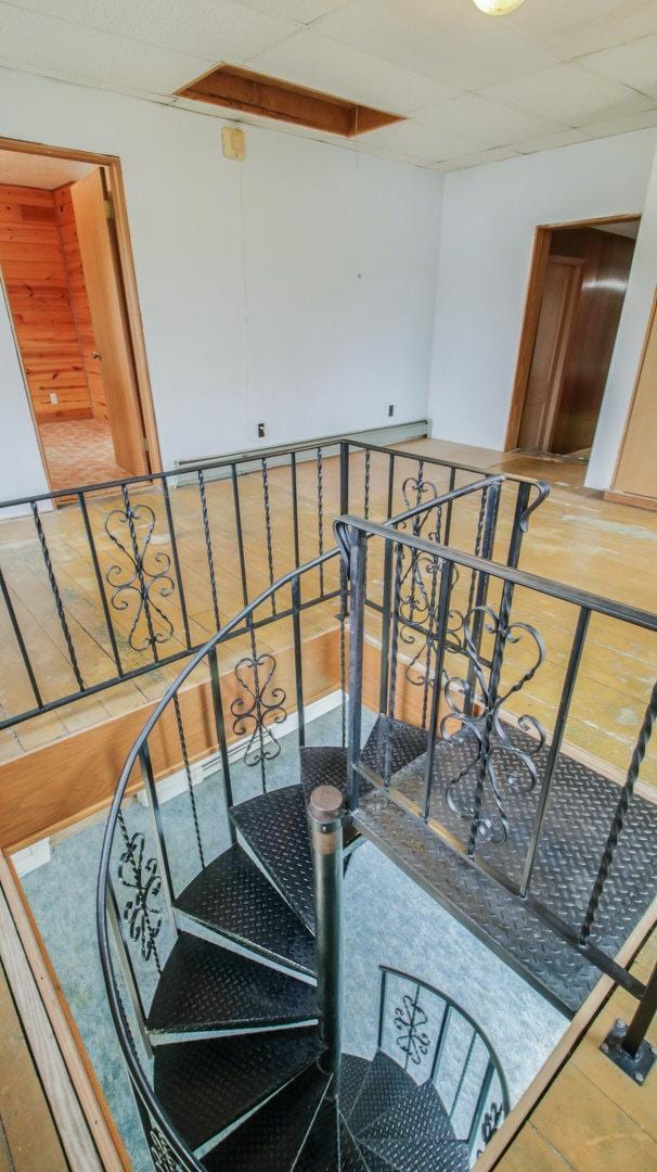 view of staircase