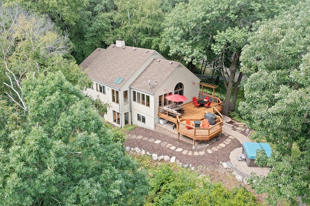 8440 Delaney Ct, Inver Grove Heights, MN 55076 - aerial view of property and surrounding area
