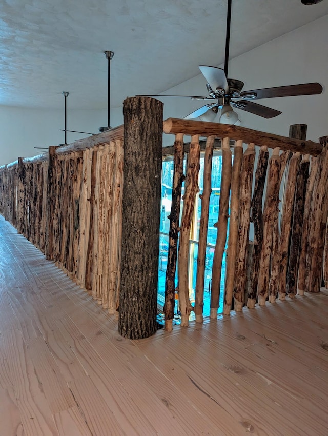 32838 County 16, Hart Lake Twp, MN 56461 - detailed view of wood finished floors and a ceiling fan