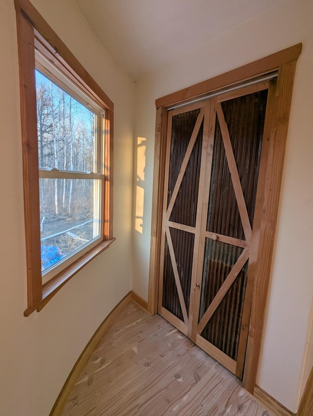 32838 County 16, Hart Lake Twp, MN 56461 - hallway with light wood finished floors and baseboards
