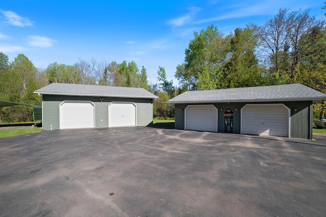 4463 Singkoffer Rd, Summit Twp, WI 54880 - view of detached garage