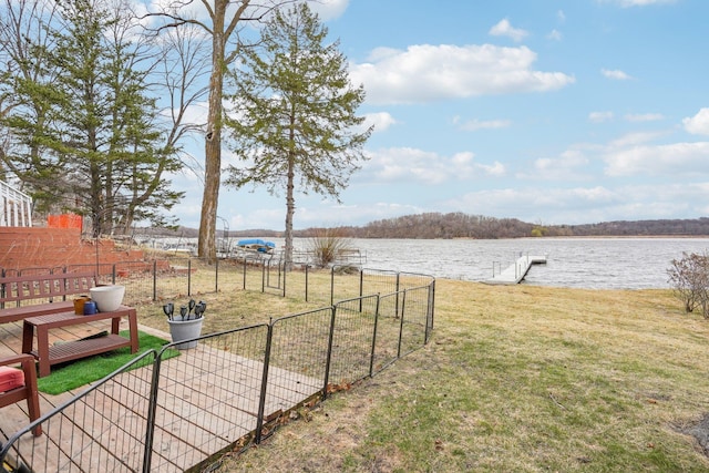 6224 Red Oak Rd, Mound, MN 55364 - view of yard with a water view