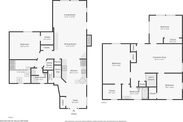 6224 Red Oak Rd, Mound, MN 55364 - view of room layout