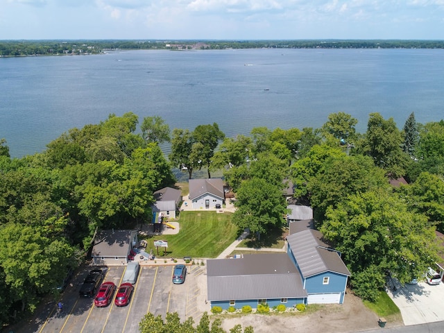 1321 Darling Dr NW, Alexandria, MN 56308 - birds eye view of property with a water view