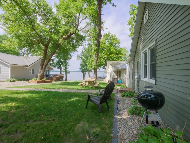 1321 Darling Dr NW, Alexandria, MN 56308 - view of yard featuring a water view
