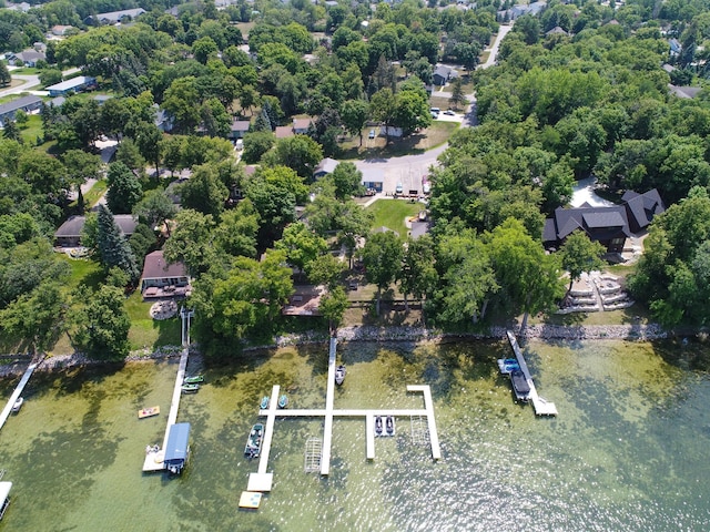 1321 Darling Dr NW, Alexandria, MN 56308 - birds eye view of property with a water view