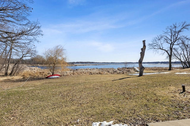 property view of water