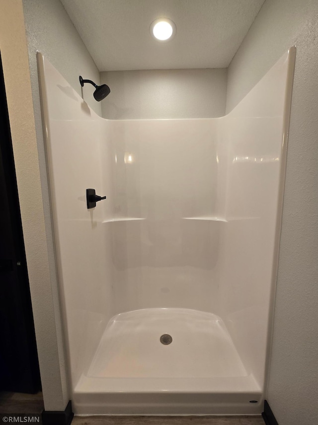 602 Warren St, Janesville, MN 56048 - bathroom featuring a shower stall