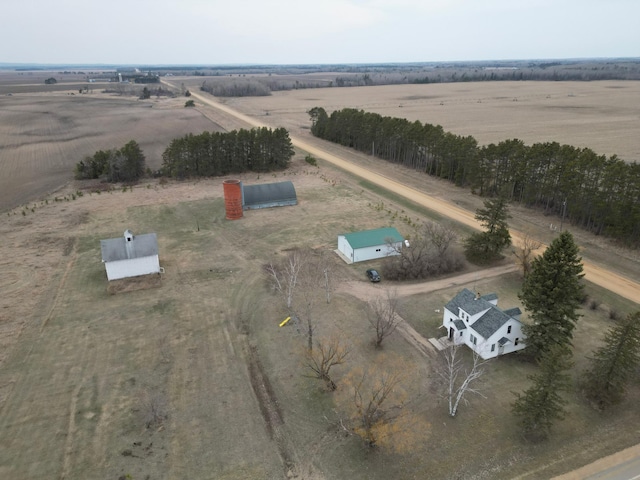 12863 170th St, Park Rapids, MN 56470 - aerial view with a rural view