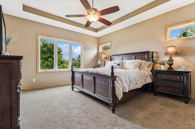 17623 Grist Ct SW, Prior Lake, MN 55372 - bedroom featuring carpet floors, baseboards, and ceiling fan