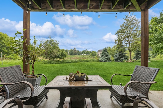 17623 Grist Ct SW, Prior Lake, MN 55372 - view of patio / terrace with outdoor dining area