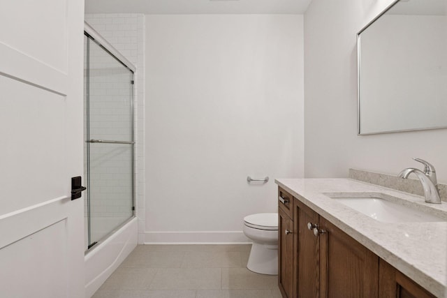 222 Ferndale Rd S Unit 207, Wayzata, MN 55391 - bathroom featuring vanity and bath / shower combo with glass door
