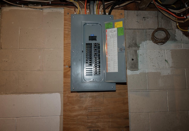 utilities with electric panel