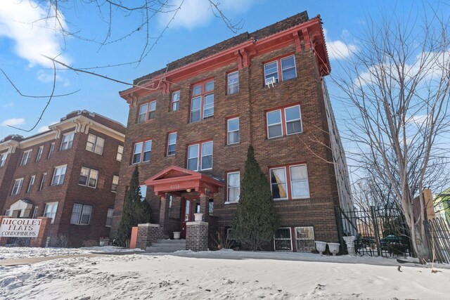 2218 Nicollet Ave Unit 22, Minneapolis, MN 55404 - view of snow covered property