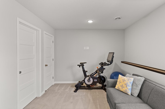 4025 River Valley Way, Eagan, MN 55122 - workout room with light colored carpet and baseboards
