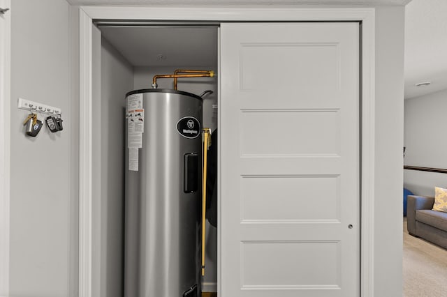 4025 River Valley Way, Eagan, MN 55122 - utility room with electric water heater
