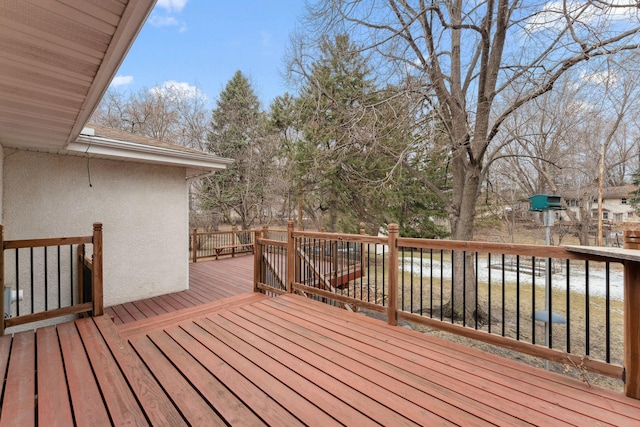 view of deck