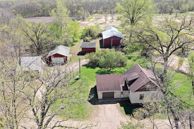 100 Stark Rd, Harris, MN 55032 - view of subject property featuring a heavily wooded area