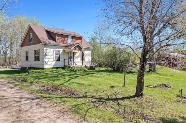 100 Stark Rd, Harris, MN 55032 - view of front of property with a front yard