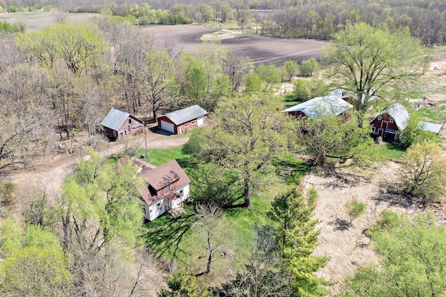 100 Stark Rd, Harris, MN 55032 - view of rural area with a heavily wooded area