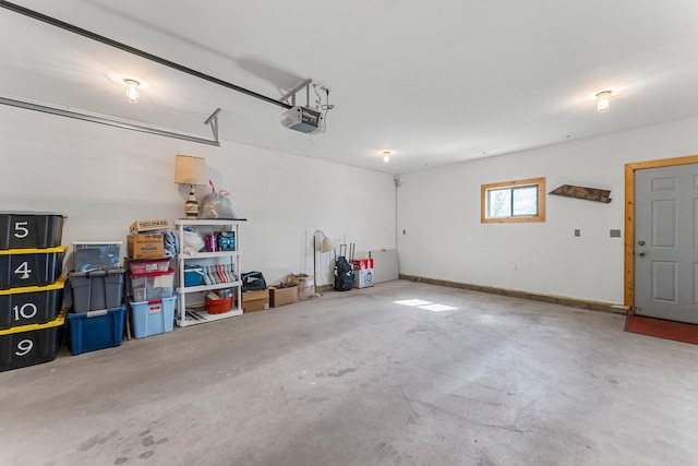 100 Stark Rd, Harris, MN 55032 - garage with a garage door opener