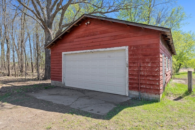 100 Stark Rd, Harris, MN 55032 - view of detached garage