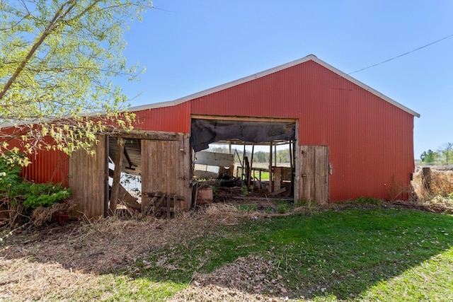 100 Stark Rd, Harris, MN 55032 - view of pole building