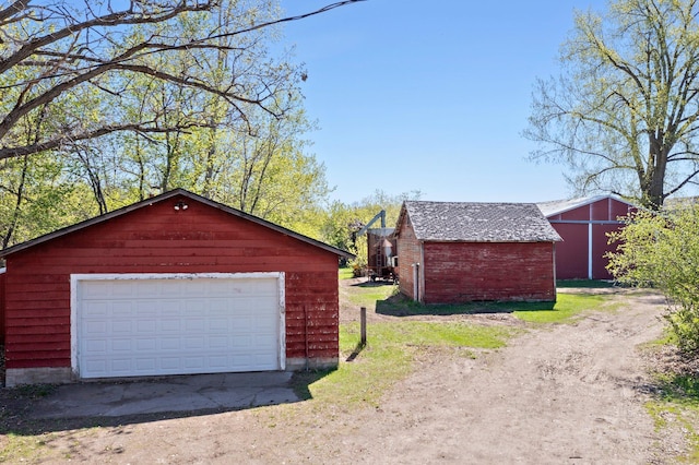 100 Stark Rd, Harris, MN 55032 - view of detached garage