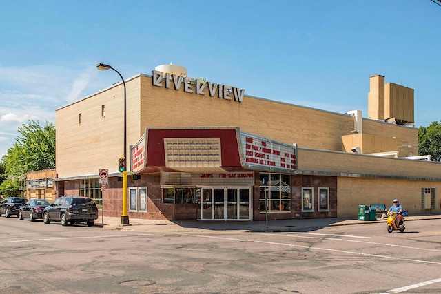 view of commercial property