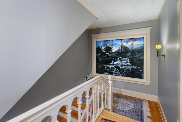 1767 Fremont Ave S, Minneapolis, MN 55403 - stairway with wood finished floors and ornamental molding
