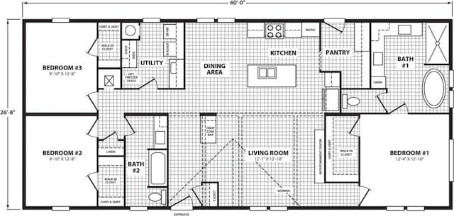 000 Pine Ave S, Sandstone, MN 55072 - view of property floor plan