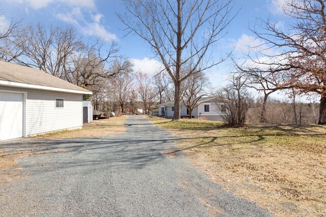 828 143rd St, Garfield Twp, WI 54001 - view of dirt / gravel road