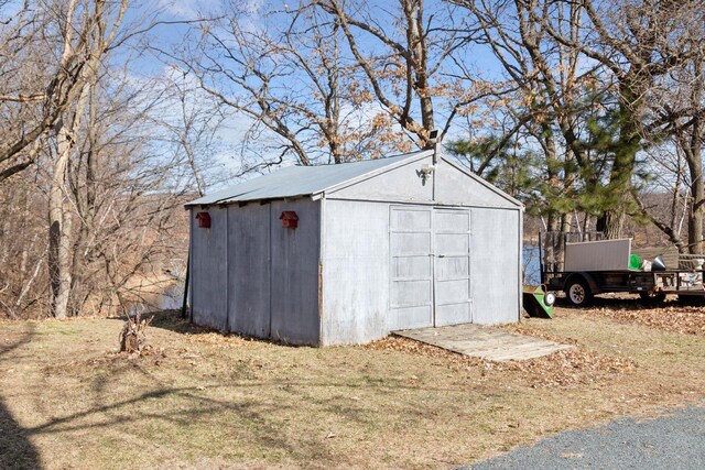 828 143rd St, Garfield Twp, WI 54001 - view of shed