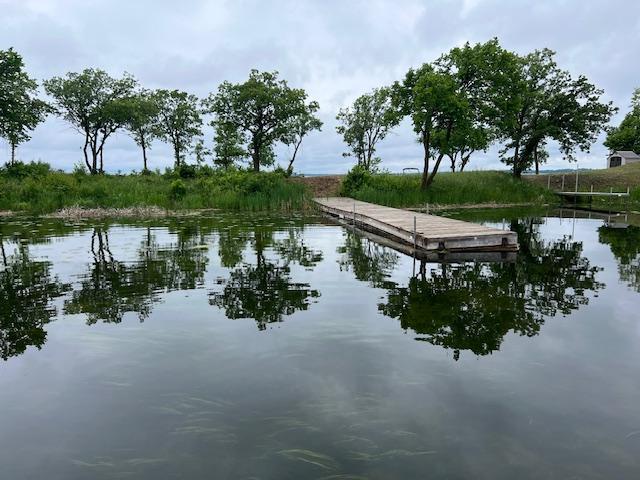 123 River View Rd, Ottertail, MN 56571 - dock featuring a water view
