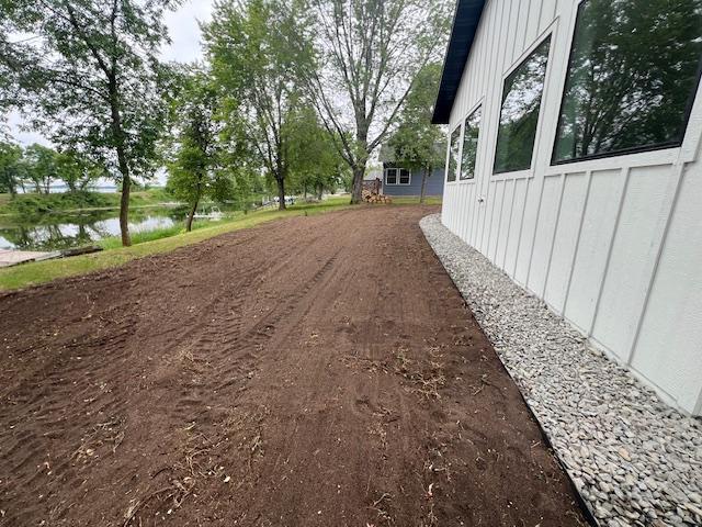 123 River View Rd, Ottertail, MN 56571 - view of yard with a water view