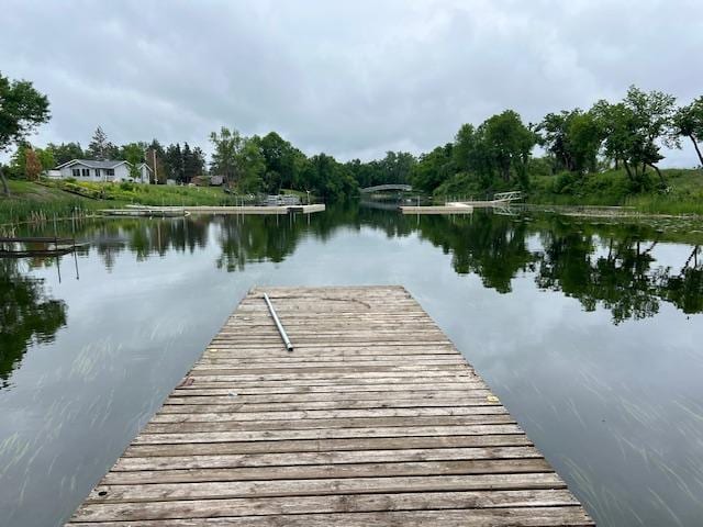 123 River View Rd, Ottertail, MN 56571 - dock area with a water view