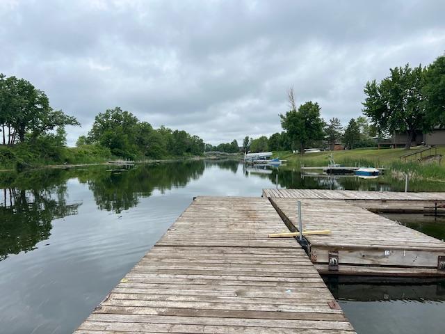 123 River View Rd, Ottertail, MN 56571 - dock area featuring a water view