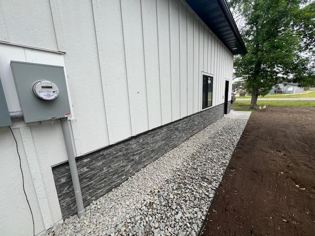 123 River View Rd, Ottertail, MN 56571 - view of property exterior with board and batten siding