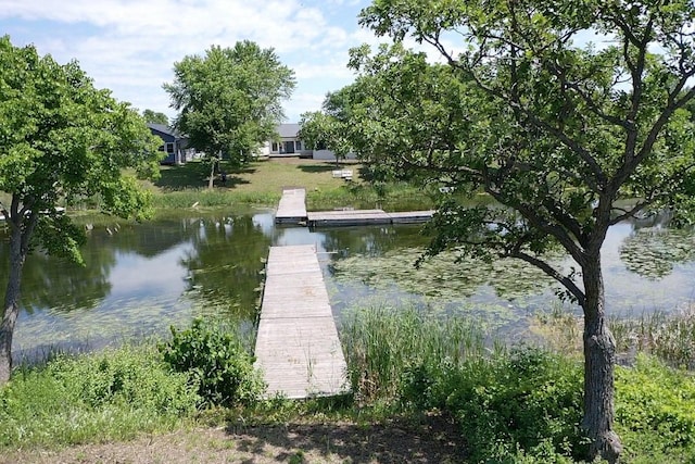 123 River View Rd, Ottertail, MN 56571 - dock area with a water view