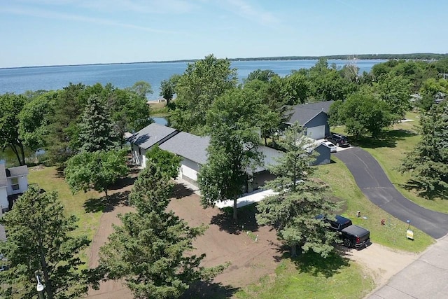 123 River View Rd, Ottertail, MN 56571 - aerial view of property and surrounding area with a nearby body of water