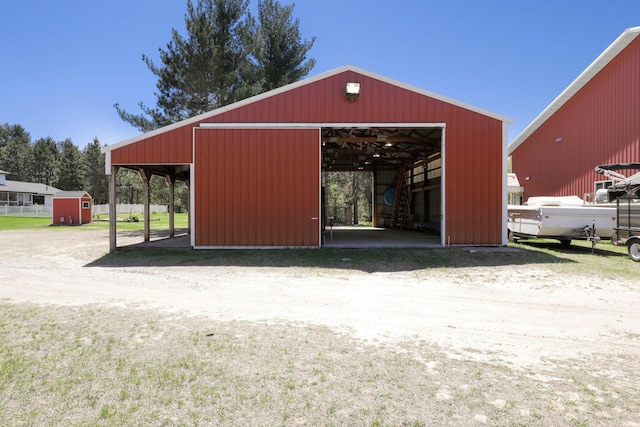 36090 Helium St NW, Wyanett Twp, MN 55371 - view of pole building