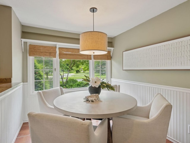 5048 Kent Ave, Edina, MN 55436 - tiled dining room with wainscoting