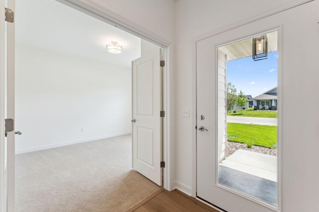 17729 Everest Ave, Lakeville, MN 55044 - carpeted foyer entrance featuring baseboards