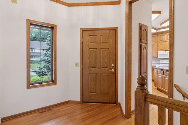 11765 177th St W, Lakeville, MN 55044 - entrance foyer with light wood-type flooring