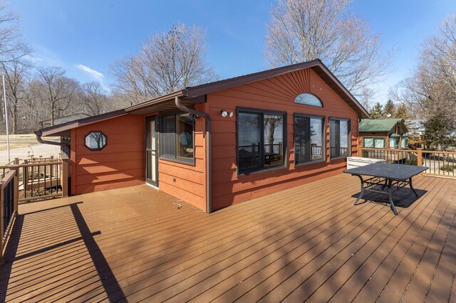 view of deck