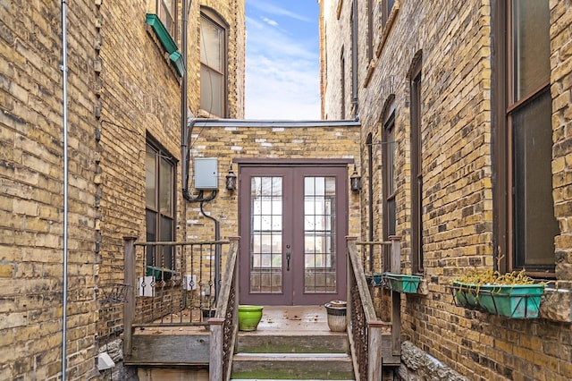 1801 Elliot Ave Unit 4And 6, Minneapolis, MN 55404 - view of exterior entry with french doors