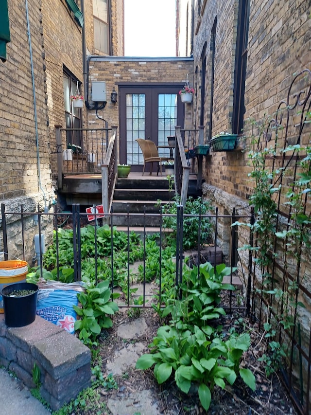 1801 Elliot Ave Unit 4And 6, Minneapolis, MN 55404 - entrance to property with french doors and brick siding