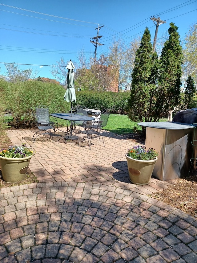 1801 Elliot Ave Unit 4And 6, Minneapolis, MN 55404 - view of patio / terrace with outdoor dining area